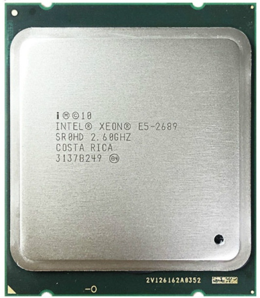 CPU Intel Xeon E5 2689 (8C/16T, 2.60GHz upto 3.60GHz, 20M) - Tin học Mario
