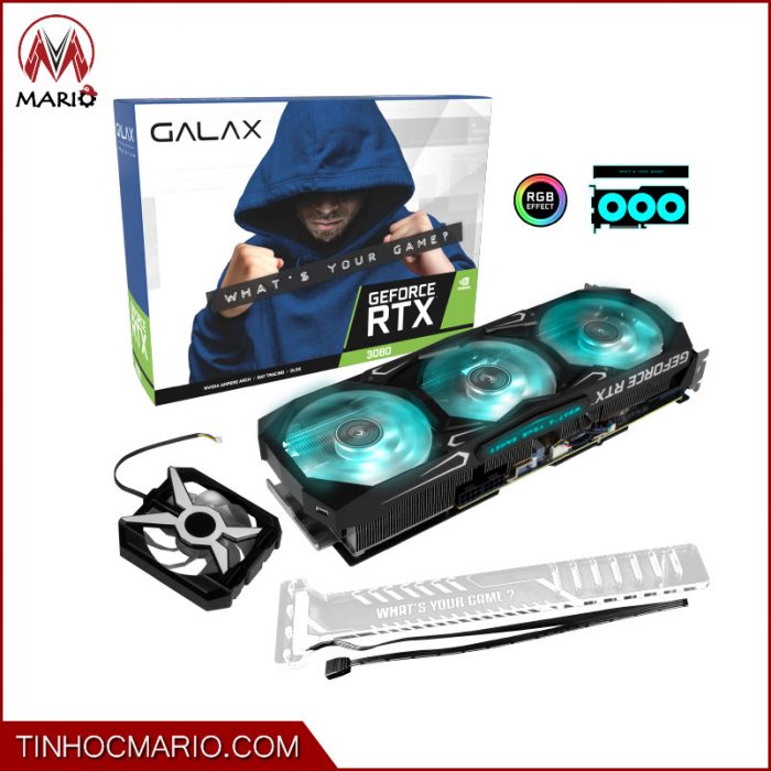 tinhocmario VGA Galax RTX 3080 10G GDDR6X SG (1-Click OC)