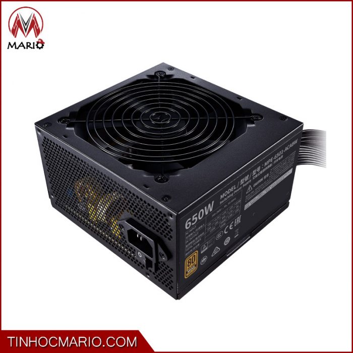 tinhocmario Nguồn Cooler Master 650W MWE 650 V2 230V 80 Plus Bronze