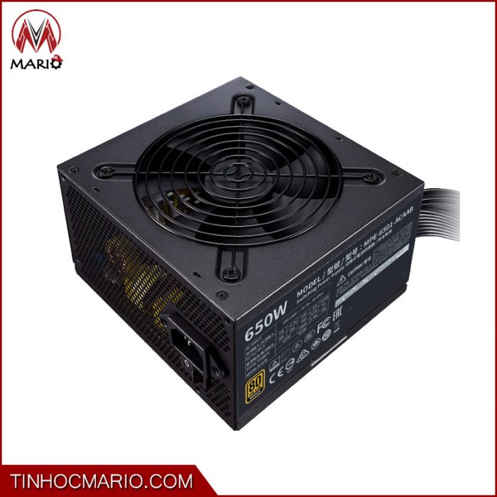 tinhocmario Nguồn Cooler Master 650W MWE 650 V2 80 Plus Bronze