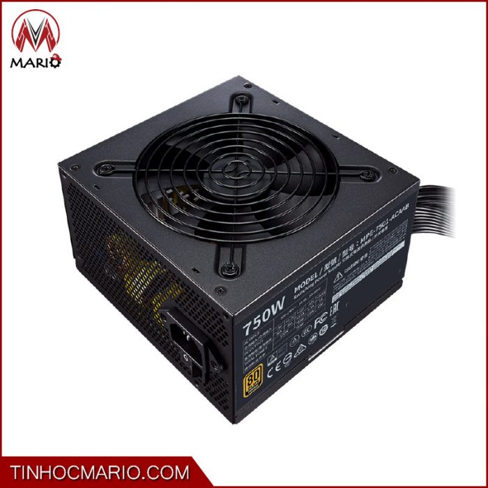 tinhocmario Nguồn Cooler Master 750W MWE 750 V2 80 Plus Bronze