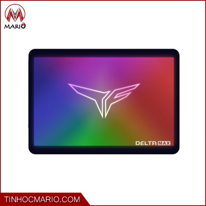 tinhocmario Ổ cứng SSD 250G Team T-Force Delta Max RGB Sata III 6Gbs