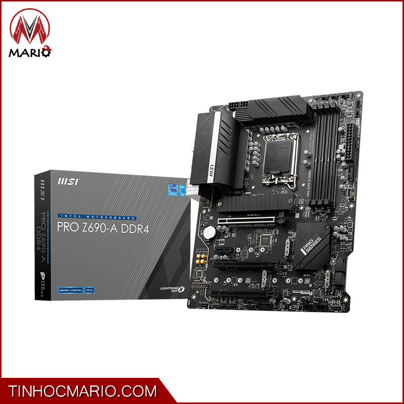 Mainboard MSI Z690-A PRO DDR4 (Intel Z690, Socket 1700, ATX 