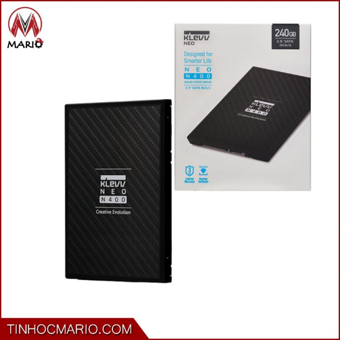 tinhocmario Ổ cứng SSD Klevv NEO N400 240GB 2.5 SATA (SK Hynix) K240GSSDS3-N40