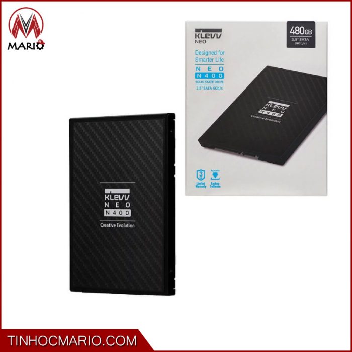 tinhocmario Ổ cứng SSD Klevv NEO N400 480GB 2.5 SATA (SK Hynix) K480GSSDS3-N40