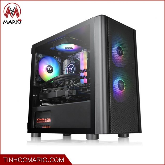 tinhocmario Case Thermaltake V150 TG ARGB Breeze Edition - Black