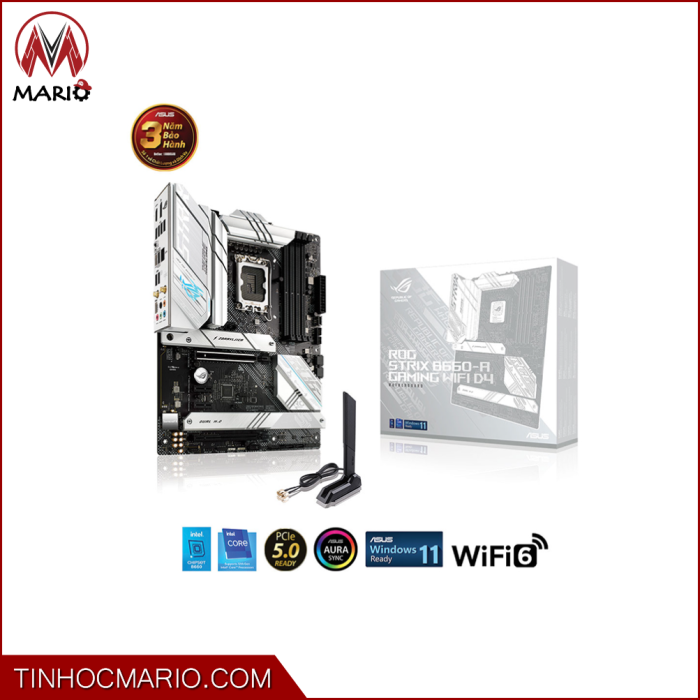 tinhocmario Mainboard ASUS ROG STRIX B660-A GAMING WIFI DDR4
