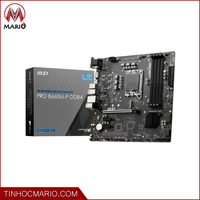 tinhocmario Mainboard MSI PRO B660M-P Wifi DDR4
