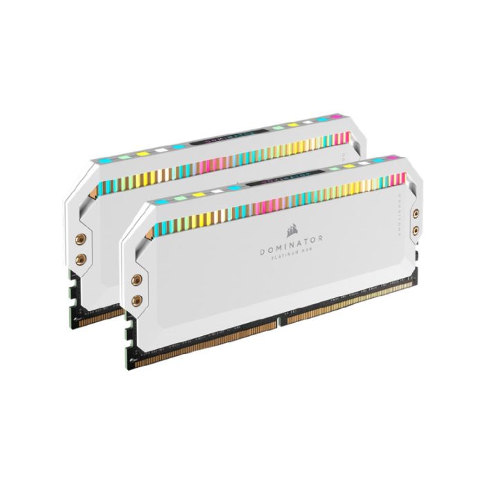 tinhocmario RAM DDR5 Corsair 32GB(2x16GB) 5600 Dominator Platinum RGB - WHITE