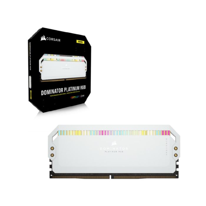 tinhocmario RAM DDR5 Corsair 32GB(2x16GB) 5600 Dominator Platinum RGB - WHITE
