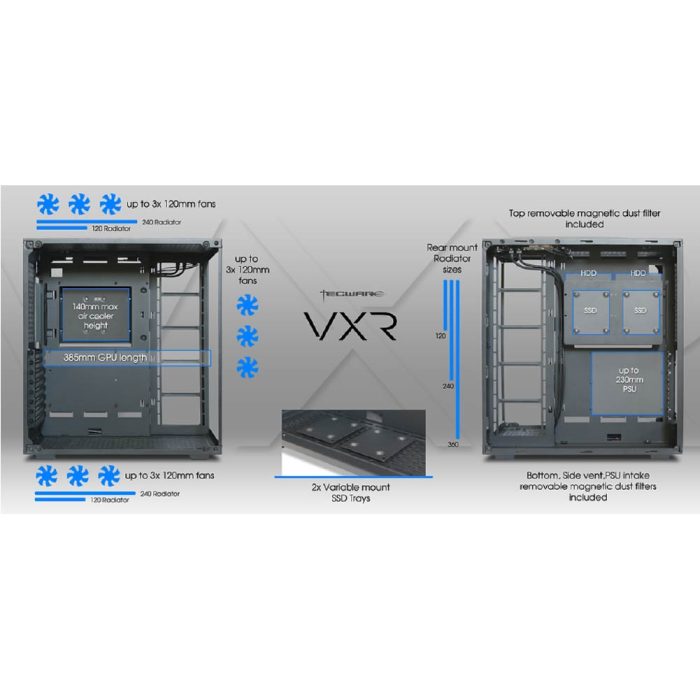 Case Techware VXR TG - Black