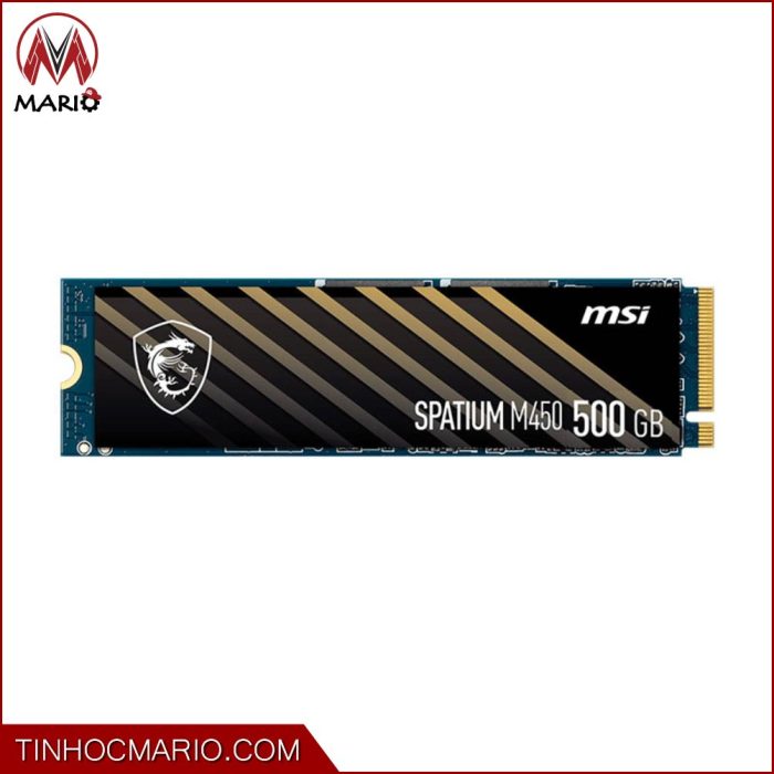 SSD MSI Spatium M450 500GB PCIe 4.0 NVMe M.2 (Gen4)